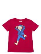 Rolig T-Shirt Tops T-Kortærmet Skjorte Red Martinex