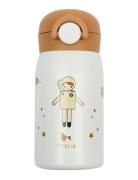 Water Bottle - Space Home Meal Time Cream Fabelab