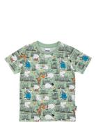 Insekter T-Shirt Tops T-Kortærmet Skjorte Green MUMIN