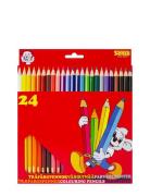 Träfärgpennor 24-P Fsc® Toys Creativity Drawing & Crafts Drawing Colou...