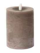 Rustic Finish Led Pillar Candle Home Decoration Candles Led Candles Br...