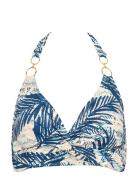 Nura Top Halterneck Swimwear Bikinis Bikini Tops Triangle Bikinitops B...