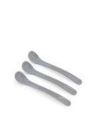 Twistshake Feeding Spoon Home Meal Time Cutlery Grey Twistshake