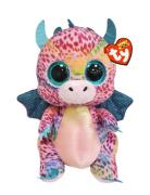 Flint - Purple Dragon Reg Toys Soft Toys Stuffed Toys Multi/patterned ...