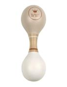 Bambam Eco Friendly Wooden Maracas Beige In Giftbox Toys Musical Instr...