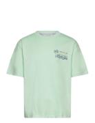 T-Shirt .-- Chasers Tops T-Kortærmet Skjorte Green Mango