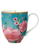 Silk Road Mug Blue Home Tableware Cups & Mugs Tea Cups Blue Maxwell & ...