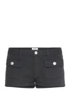 Mini Shorts Bottoms Shorts Denim Shorts Black Monki