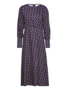 Dress Knælang Kjole Multi/patterned Sofie Schnoor