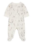 Pyjamas Med Fã¶Tter Pyjamas Sie Jumpsuit Beige Lindex