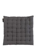 Pepper Seat Cushion Home Textiles Seat Pads Grey LINUM