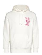 Tjm Reg Novelty Fair Hoodie Tops Sweatshirts & Hoodies Hoodies White T...