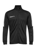 Progress Jacket M Sport Sweatshirts & Hoodies Sweatshirts Black Craft