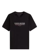 Brand Love Hilfiger Tee Tops T-Kortærmet Skjorte Grey Tommy Hilfiger