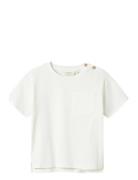 Nmmdolan Ss Loose Top Lil Tops T-Kortærmet Skjorte White Lil'Atelier