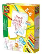 Scratch Colour Cards - Magic Toys Creativity Drawing & Crafts Drawing ...