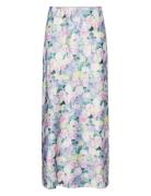 Pcarina Hw Ankle Skirt Wvn D2D Skirts Maxi Skirts Multi/patterned Piec...