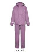 Lwjori 200 - Pu Rain Set Outerwear Rainwear Rainwear Sets Purple LEGO ...