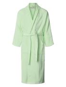 Naram Bathrobe Home Textiles Bathroom Textiles Robes Green Bongusta