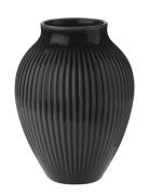 Knabstrup Vas Ripple Home Decoration Vases Big Vases Black Knabstrup K...
