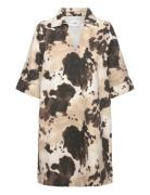 Nuivy Dress Dresses Shirt Dresses Brown Nümph