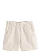 Shorts Linen Blended Bottoms Shorts White Lindex
