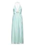 Aradia Halter Dress Dresses Party Dresses Blue Bardot