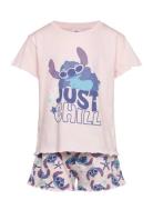 Pyjama Pyjamassæt Pink Lilo & Stitch