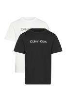 Institutional 2-Pack T-Shirt Tops T-Kortærmet Skjorte Multi/patterned ...