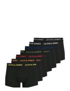 Jacbasic Trunks 7 Pack Boxershorts Black Jack & J S