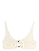 Bra Adele Crepe Swimwear Bikinis Bikini Tops Triangle Bikinitops White...