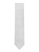 Polyester Tie 7 Cmpolyester Tie 7 Cm Slips White Lindbergh Black