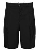 Uno Loose Suit Shorts Bottoms Shorts Chinos Shorts Black Weekday