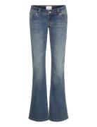 00 Super Low Kick Tall Petra Mid Vintage Indigo Bottoms Jeans Flares B...