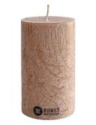 Upcycled Olive Wax Pillar Candle Home Decoration Candles Block Candles...
