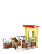 Schleich Pony Box With Iceland Pony Stallion Toys Playsets & Action Fi...