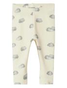 Nbnlayo Kim Slim Leggings Lil Noos Bottoms Leggings Cream Lil'Atelier