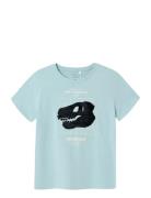Nkmkurth Ss Top Pb Tops T-Kortærmet Skjorte Blue Name It