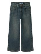 Nkfrose Wide Jeans 5529-Be Noos Bottoms Jeans Wide Jeans Blue Name It