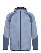 Evostripe Full-Zip Hoodie Dk B Sport Sweatshirts & Hoodies Hoodies Blu...