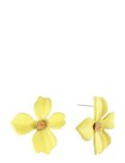 Lilly Earring Accessories Jewellery Earrings Studs Yellow By Jolima
