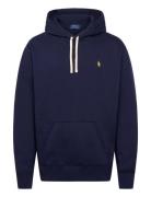 Lt Wt Athletic Flc-Lsl-Sws Tops Sweatshirts & Hoodies Hoodies Navy Pol...