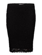 Rwdelicia Skirt Kort Nederdel Black Rosemunde