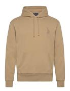 Big Pony Loopback Fleece Hoodie Tops Sweatshirts & Hoodies Hoodies Bei...