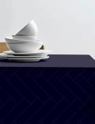 Dug 140X370 Tiles Damask Indigo Home Textiles Kitchen Textiles Tablecl...