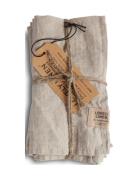 Misty Napkin Home Textiles Kitchen Textiles Napkins Cloth Napkins Grey...