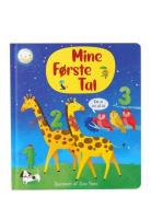 Mine Første Tal Toys Baby Books Educational Books Multi/patterned GLOB...