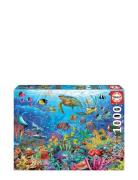 Educa 1000 Tropical Fantasy Turtles Home Decoration Puzzles & Games Pu...