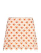 Crochet Mini Skirt Skirts Short Skirts Cream Mango