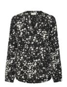 Kabeathe Blouse Tops Blouses Long-sleeved Black Kaffe